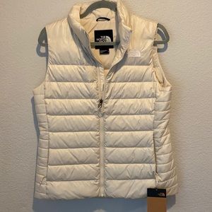 The North Face Aconcagua Down Vest, Size M, Color: Vintage White